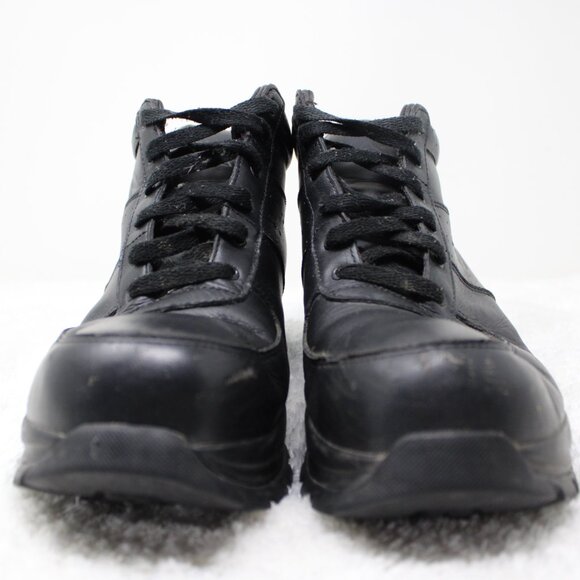 Nike ACG Shoes Men 11 Triple Black Leather Air Max Goaterra 2.0 Boots 365970-006 main image 10
